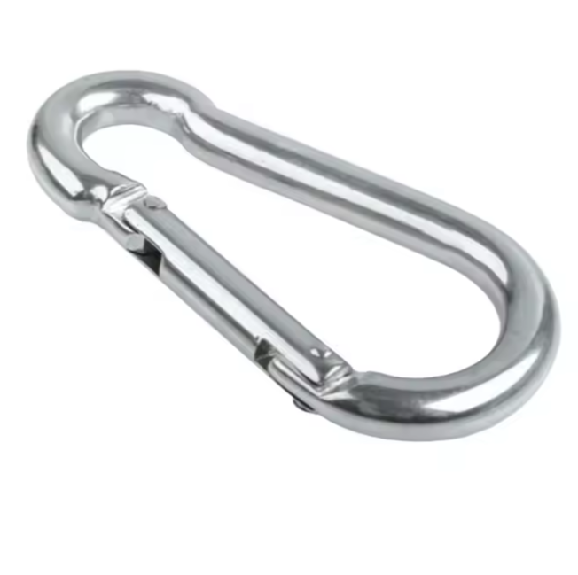 Carabiner (Silver or Black coated) - Stainless Steel