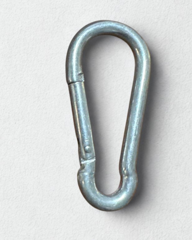 Carabiner (Silver or Black coated) - Stainless Steel