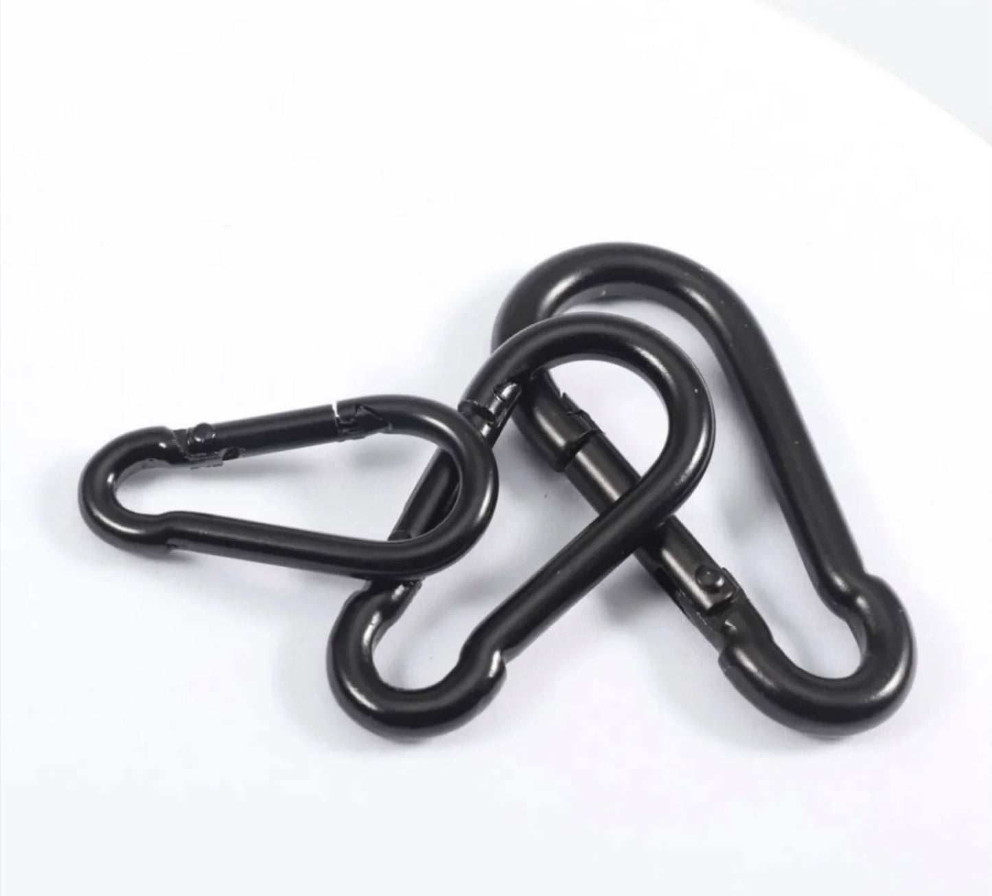 Carabiner (Silver or Black coated) - Stainless Steel
